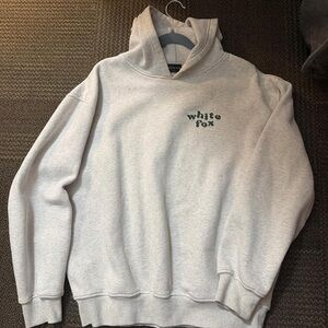 White Fox Boutique Gray Hoodie